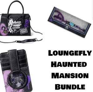 FINAL PRICE Loungefly Haunted Mansion Bundle